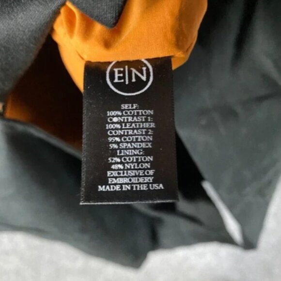 En Noir Jacket Men's Medium Long NWT Hooded 100% Cotton Embroidered M - Picture 5 of 8